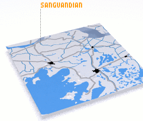 3d view of Sanguandian