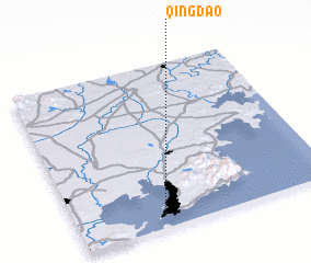 3d view of Qingdao