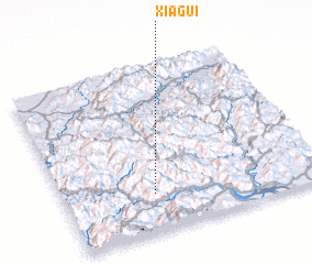 3d view of Xiagui