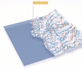 3d view of Mindoro