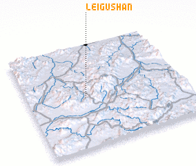 3d view of Leigushan