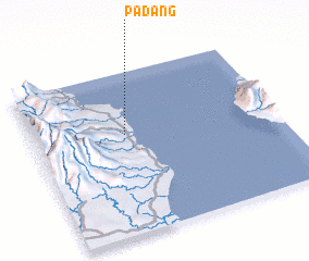 3d view of Padang