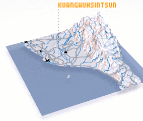 3d view of Kuang-wu-hsin-ts\