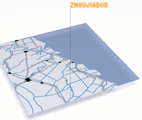 3d view of Zhoujiadun