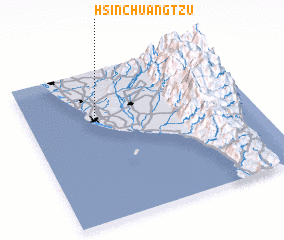 3d view of Hsin-chuang-tzu