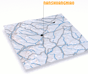 3d view of Nanshuangmiao