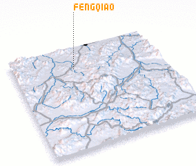 3d view of Fengqiao