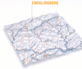 3d view of Canglingkeng