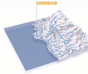 3d view of Guimod Sur