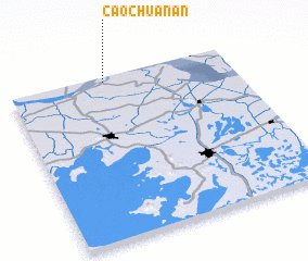 3d view of Caochuan\