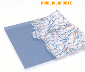 3d view of Mabilbila Norte