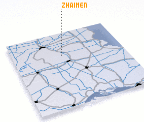 3d view of Zhaimen