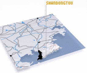 3d view of Shandongtou