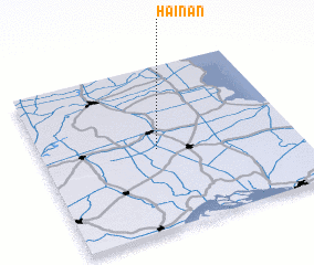 3d view of Hainan
