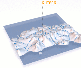 3d view of Ruteng