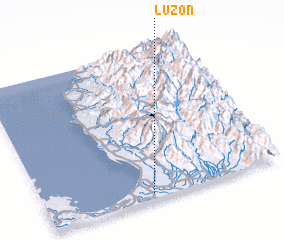 3d view of Luzon