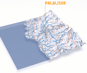 3d view of Palali Sur