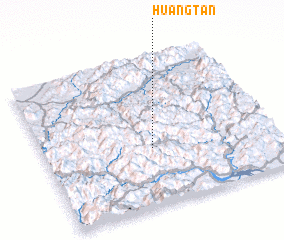 3d view of Huangtan