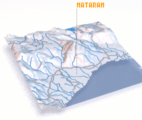 3d view of Mataram