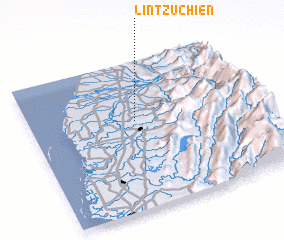 3d view of Lin-tzu-ch\