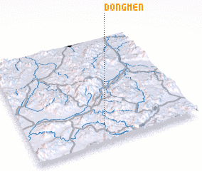 3d view of Dongmen