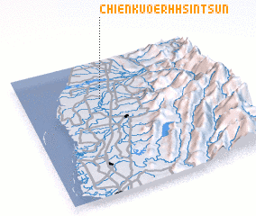 3d view of Chien-kuo-erh-hsin-ts\