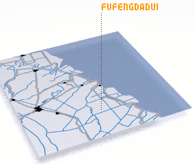 3d view of Fufengdadui