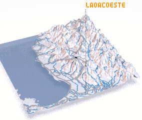 3d view of Laoac Oeste