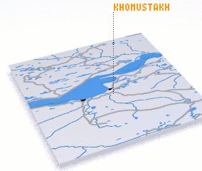 3d view of Khomustakh