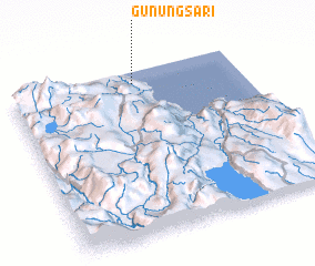 3d view of Gunungsari