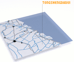 3d view of Tongshengdadui