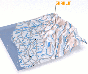 3d view of Shan-lin