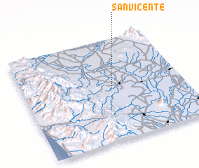 3d view of San Vicente