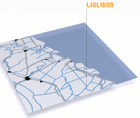 3d view of Liulidun