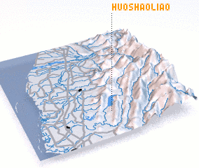 3d view of Huo-shao-liao