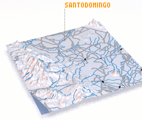 3d view of Santo Domingo