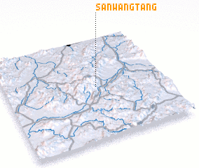 3d view of Sanwangtang