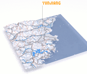 3d view of Yunjiang