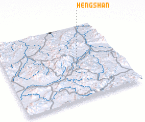 3d view of Hengshan