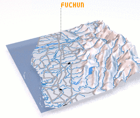 3d view of Fu-chün