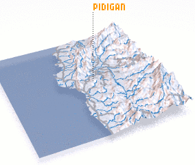 3d view of Pidigan