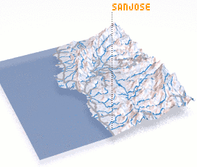 3d view of San Jose