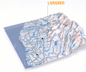 3d view of Lung-men