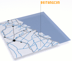 3d view of Beitangcun