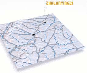 3d view of Zhalanyingzi