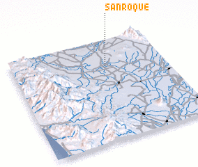 3d view of San Roque