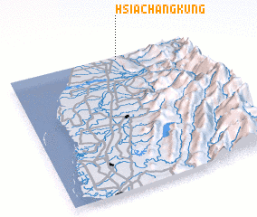 3d view of Hsia-chang-k\