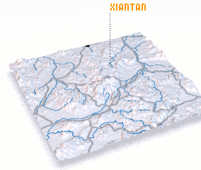 3d view of Xiantan