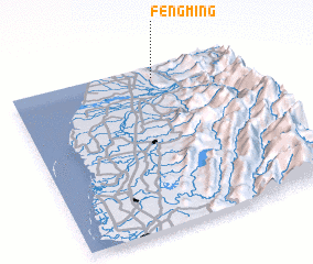 3d view of Feng-ming