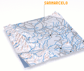 3d view of San Marcelo